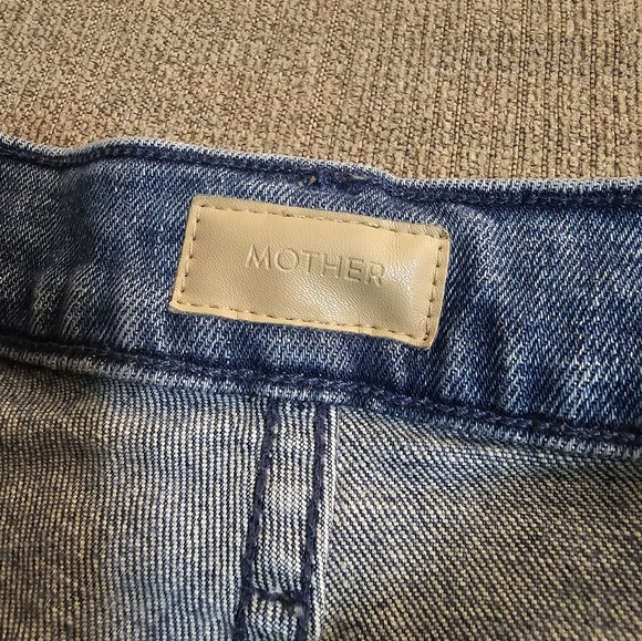 Mother The Tom Cat Ankle Fray From Out of Town Casual Denim Jeans Size 25 - Picture 5 of 10